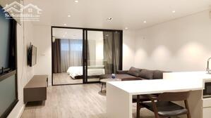 Cho thuê căn hộ dịch vụ tại Trịnh Công Sơn, Tây Hồ, 50m2, 1PN, đầy đủ nội thất đẹp hiện đại