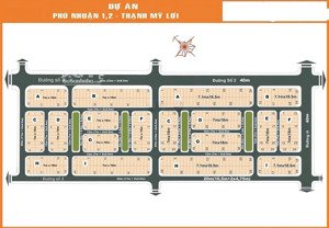 bán nền đất dự án phú nhuận 1-thạnh mỹ lợi. tp thủ đức vịtrí lô f. đối diện công viên đẹp