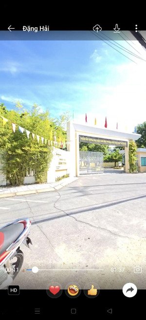 bán đất trương định đường 10m5 sát biển đối diện trường học