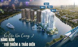 căn hộ cao cấp trung tâm quận 2 - 3 mặt view sông - khu compound riêng tư đẳng cấp