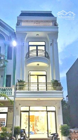 nhà 4 tầng mới đẹp lung linh - ngang 5- 110m2 - chỉ 6,1tỷ - ngay dt743 vòng xoay an phú.