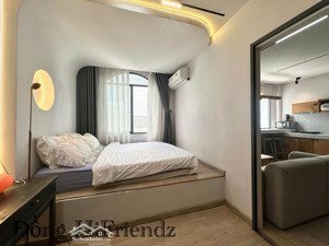 cho thuê căn hộ 1pn tách bếp đón sáng|gần nowzone q1,vx cống quỳnh,cho nuôi chó,thang máy,xe hơi