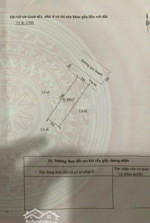 bán đất tđc sở tư pháp - đằng hải- hải an- hp 95m2 ngang 5m hướng tây đường to vị trí đẹp