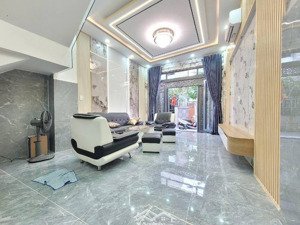 hẻm ô tô nhà 4 tầng full nội thất phan văn trị p.12 bình thạnh 48m 8.6 tỷ