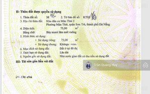 bán nhà đất mặt tiền trương quyền vị trí đẹp, khu dân cư sầm uất