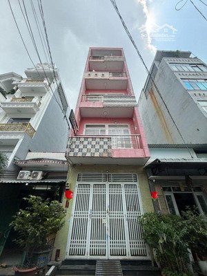 bán nhà xây làm chdv 5 tầng hẻm 238 lê văn quới, nội thất sẵn 12 phòng giá 7,8 tỷ tl