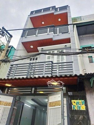 bán. nhà mới đẹp 3 tầng (60m2) 4pn hxt 6m - hương lộ 2 - giáp tân phú chỉ: 6.5 tỷ shr hcđ