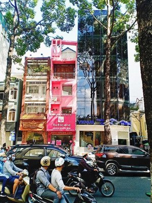 bán nhà góc 2mt 61b đường 3/2, quận 10. dt 8 x 14m (hầm + 7 tầng, hđt 295 triệu/tháng) giá 75 tỷ