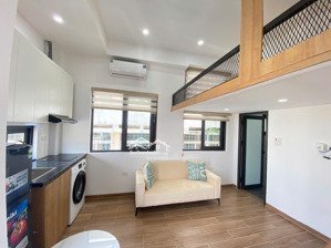 cho thuê phòng gác xép full nội thất ngõ 2 hoàng quốc việt, cầu giấy 25m giá 5.9 triệu/tháng