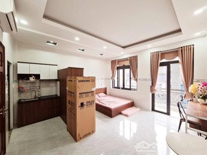 cho thuê căn hộ studio ban công gần sân bay tsn - công viên gia định, full nội thất tiện nghi