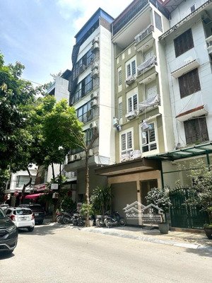 bán nhà phân lô hoàng quốc việt- đường to gara ô tô- 5 tầng thang máy- 55m2, mặt tiền 5m- 22.8 tỷ