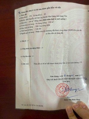 bán gấp lô đất mặt phố kinh doanh siêu hot văn giang, hưng yên