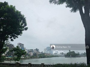 bán nhà 2 mặt phố,đường linh đàm, hoàng liệt, hà nội,27,7 tỷ, 122m2 đường ô tô tránh, nhà sát hồ.