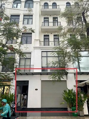 Cho thuê tầng trệt nhà phố 126m2 lối đi riêng, máy lạnh âm trần khu nhà phố vinhomes grand park