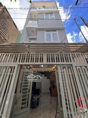 bán nhà 4 tầng, hẻm 1 sẹc phú thọ hòa, tân phú. 4x9 3pn, 3wc
