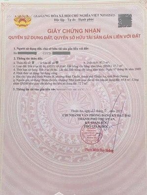 bán đất góc 2 mặt tiền gần ngã tư miếu ông cù, p. bình chuẩn, tp. thuận an 2ty450tl
