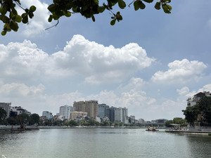 bán nhà mặt phố thanh nhàn, 35.2 tỷ, 61m2 x 5 tầng, view công viên. lô góc, kinh doanh vip sầm uất.