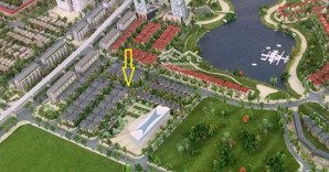 bán lô biệt thự góc 2 mặt đường gần trung tâm thương mại, vị trí gần hồ kinh doanh tốt