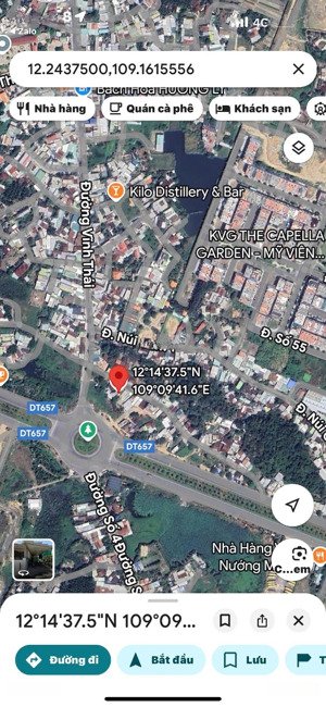 bán đất mặt tiền đường núi cấm - vĩnh thái
- đường bê tông rộng 5,5m. dt 60.5m2 full thổ cư