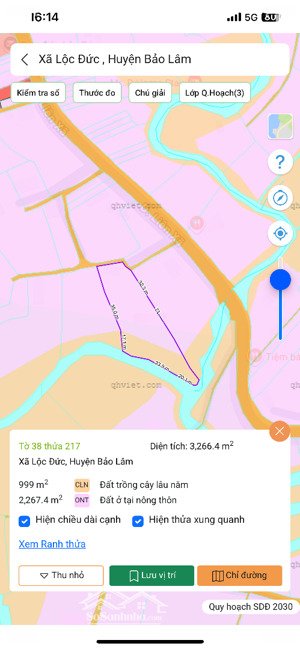 nhà vườn cây ăn trái 3373m2 sẵn 400 thổ cư - lộc đức - bảo lâm - lâm đồng