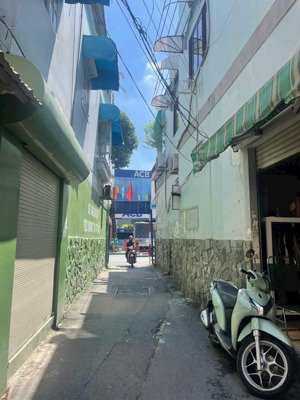 bán nhà 2tầng-2pn, dt:4.5x10m nở hậu,dtsd: 83m2 đ.quang trung, p10, gò vấp. giá: 4.55tỷ.shr