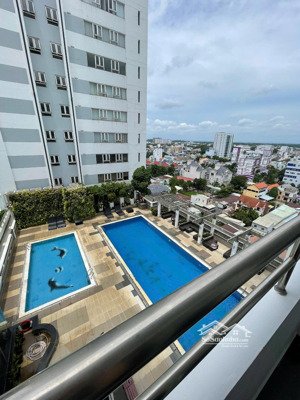 cho thuê căn hộ pegasus plaza 2pn, mới tinh tươm, view hồ bơi