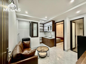 cho thuê căn hộ 1 phòng ngủ cửa sổ full nội thất mới ngay lotte liễu giai