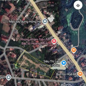 bán 6652m2 đất tại cổ đông sơn tây mặt sau ql21 phân được 60 lô đường vào 8m giá cực rẻ