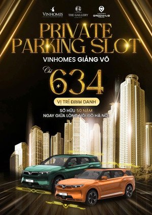 bất động sản đỗ xe định danh: xu thế đầu tư hot nhất tại trung tâm hà nội, chỉ từ 1,3 tỷ