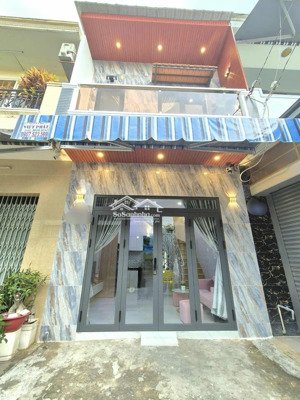 hòa bình - tân phú - hẻm xe hơi 6m - nhà 1 trệt 1 lầu mới đẹp tặng full nội thất - cửa vân tay -