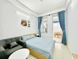 1 phòng ngủ ban công máy giặt riêng giáp gò vấp, phú nhuận