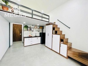 cho thuê căn hộ tại nguyễn thị định phòng có gác full nội thất diện tích 35m2 đầy đủ tiện nghi 4tr5