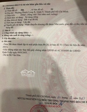 bán đất nền dự án khang điền dương đình hội phường phước long b q9 tp. hcm. 200m2. 18 tỷ
