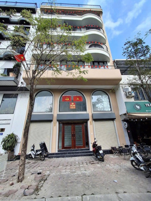 cho thuê mặt bằng kinh doanh mặt phố nguyễn khánh toàn 150m2 mt 10m chỉ 80tr/tháng cực hiếm