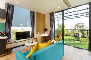 cho thuê căn hộ sân vườn gần cầu rồng 10,5trr/tháng
