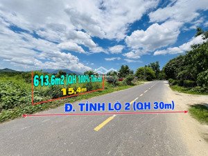 đất mặt tiền đ. tỉnh lộ 2 - xã khánh vĩnh 613m2 = 1 tỷ 960 triệu