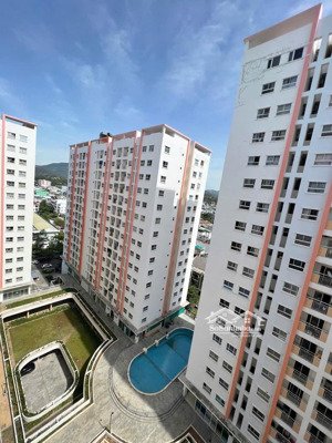 bán chung cư hoàng quân - nha trang - dt thông thủy 55m2 căn 2 phòng ngủ, 2wc giá chỉ 1 tỷ 9