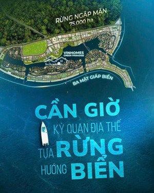 booking 100tr, cam kết có hàng, nhận full ưu đãi, chiết khấu cao- vinhomes cần giờ - green paradise