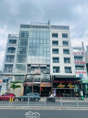 bán nhà mặt tiền đường sư vạn hạnh - dt 9x25m - 8 tầng - hđt 190 triệu/t, giá bán 70 tỷ tl