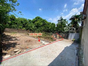 đất tại xã đại yên, chương mỹ, hà nội 26 triệu / m2, 100m2