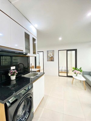 cho thuê 2n1k ở phương liệt - nhà mới , full đồ, máy giặt + sấy riêng , đóng 1 cọc 1