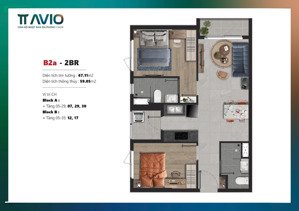 sang nhượng ngay căn 2pn 2wc góc view hồ bơi. giá full bao thuế phí 2,66 tỷ. trả trước 800 triệu