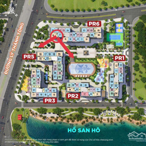 bán nhanh stu , 26,7m2 , view khuôn viên cây xanh , tầng trung , 2,42 tỷ paris- vinhome ocean park