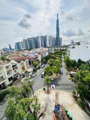 nhà đẹp 5 tầng view landmark 81 - mặt tiền đường - khu vip an khánh q2