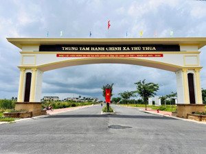 đất nền trung tâm hành chính mới thủ thừa. giá chỉ từ 1 tỷ 2.5 tỷ,sổ hồng riêng từng nền