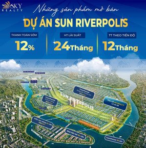 bán đất nền dự án tại village sun river polis, 119 triệu/m2, 260 m2, ngũ hành sơn, đà nẵng