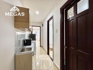 cho thuê căn hộ 2pn + 1wc , 52m2 , có ban công - ngay đường lê thị hồng gấm quận 1