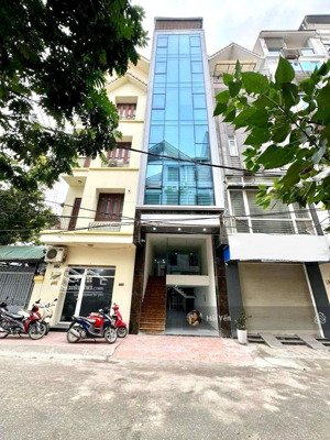 bán gấp toà vp 8 tầng - mai dịch - phân lô - mt 4.3m - vỉa hè ô tô tránh - 2 mặt thoáng