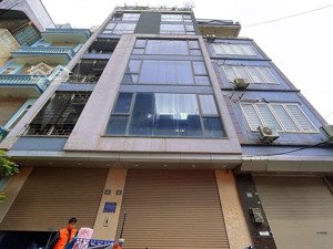 toà nhà văn phòng nguyễn trãi - 10 tầng thang máy - gara oto - 2 thoáng bên hồ - phân lô vip