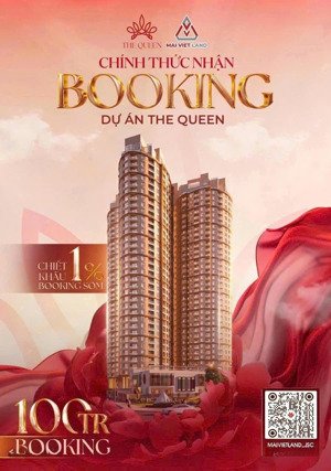 12/10 mở bán đợt 1 the queen 360 giải phóng - trực tiếp cđt - htls 0% - 18 tháng, ck tới 9.5%
